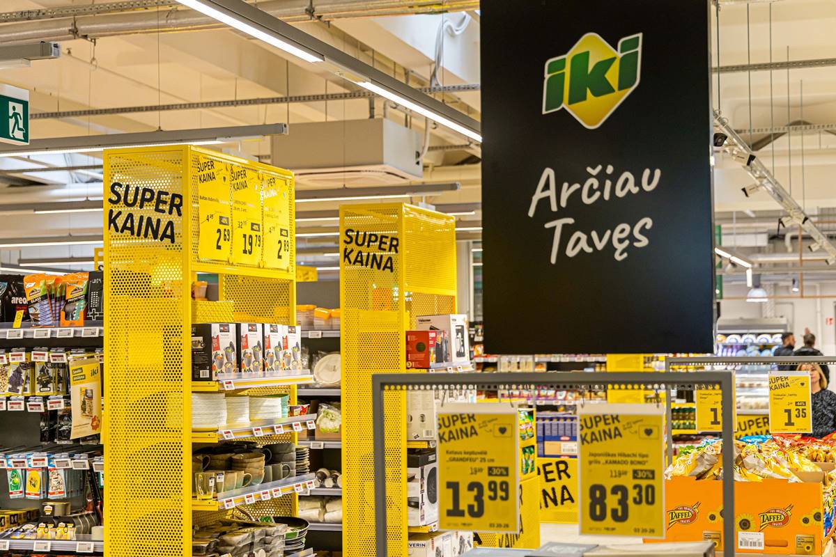Neatidėliokite – užsukite į „Iki“ ir pasilepinkite. Prekybos centro „Iki“ nuotrauka.